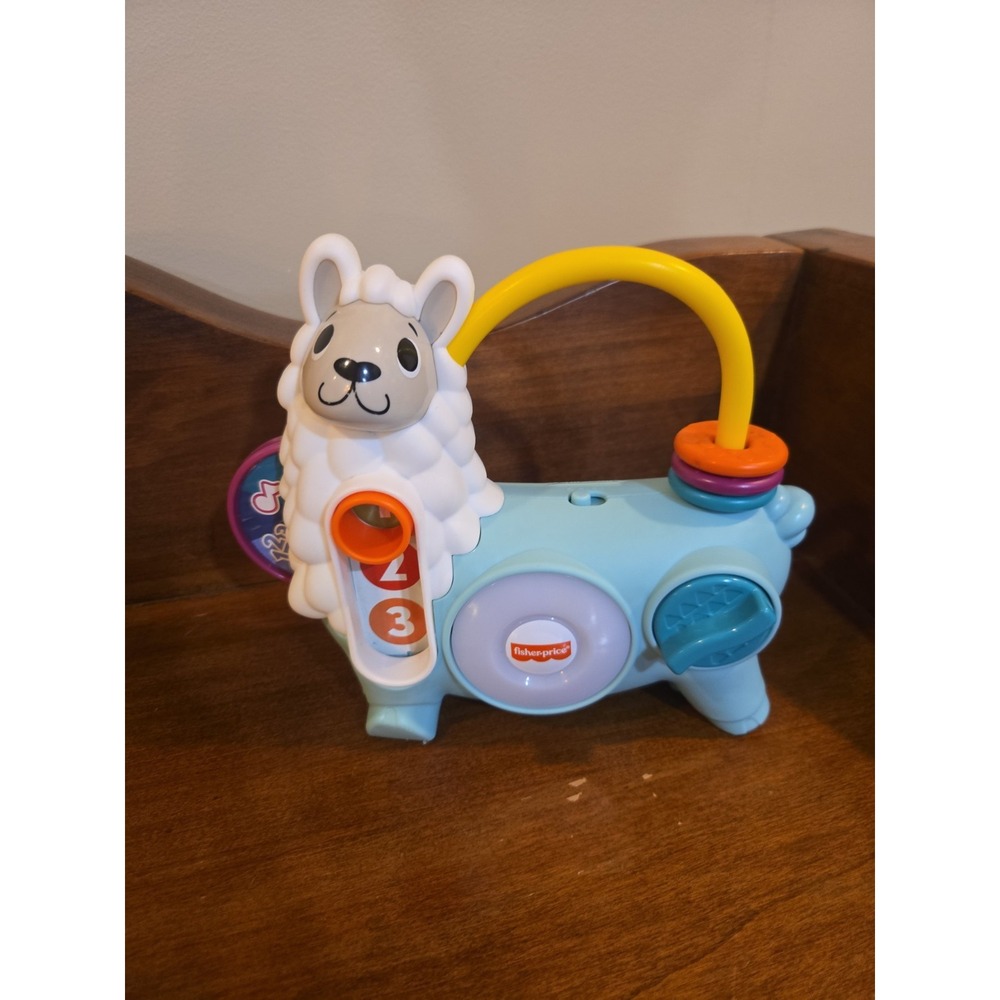 Fisher Price Linkimals 123 Activity Llama Interactive Learning Toy Lights Sounds